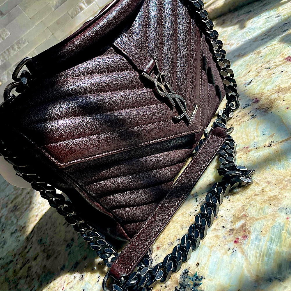 Yves Saint Laurent Medium College Bag - Picture 6 of 12